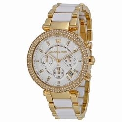 Michael Kors MK6119 Parker Ladies Quartz Gold-tone Stainless Steel