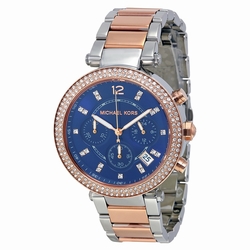 Michael Kors MK6141 Parker Ladies Quartz Rose Gold-tone Stainless Steel