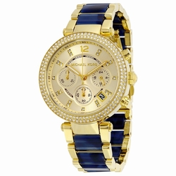 Michael Kors MK6238 Parker Ladies Quartz Gold-plated Stainless Steel