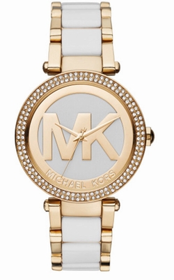 Michael Kors MK6313 Parker Ladies Quartz Gold-Tone Stainless Steel