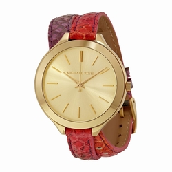 Michael Kors MK2390 Runway Ladies Quartz Gold-tone Stainless Steel