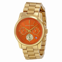 Michael Kors MK6162 Runway Ladies Quartz Gold-tone Stainless Steel