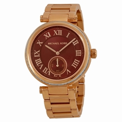 Michael Kors MK6086 Skylar Ladies Quartz Rose Gold-tone Stainless Steel