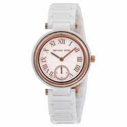 Michael Kors MK6240 Skylar Ladies Quartz White Ceramic