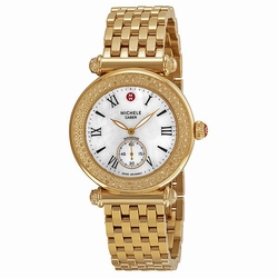 Michele MWW16A000038 Caber Ladies Quartz Gold-tone Stainless Steel