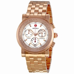 Michele MWW01C000059 Ladies Quartz Rose Gold-plated Stainless Steel