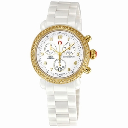 Michele MWW03N000002 Ladies Quartz White Ceramic