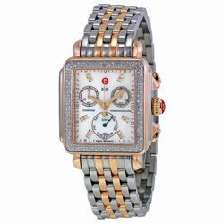 Michele MWW06P000232 Ladies Quartz Stainless Steel and Rose Gold-plated