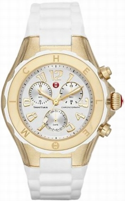 Michele MWW12F000077 Ladies Quartz Gold- tone Ion Plated Stainless Steel