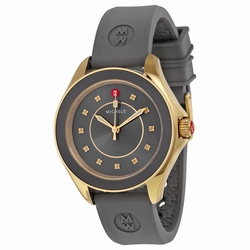 Michele MWW27A000001 Ladies Quartz Gold-plated Stainless Steel