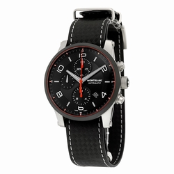Montblanc 113827 Mens Automatic Microblasted Stainless Steel