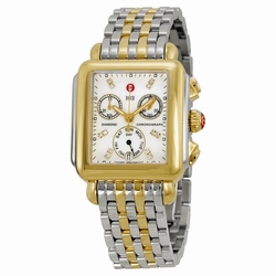 Michele MWW06P000122 Ladies Quartz 18kt Yellow Gold-plated Stainless Steel