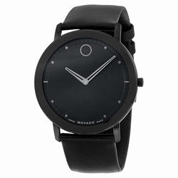 Movado 0606884 Mens Quartz Black PVD Stainless Steel