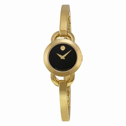 Movado 0606888 Ladies Quartz Yellow Gold PVD Stainless Steel