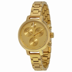 Movado 3600239 Ladies Quartz Gold-tone Stainless Steel