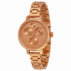 Movado 3600240 Ladies Quartz Rose Gold IP Stainless Steel