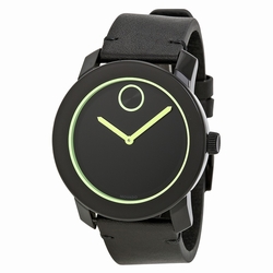 Movado 3600273 Mens Quartz Black Stainless Steel