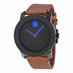 Movado 3600304 Unisex Quartz Black Ion-plated Stainless Steel