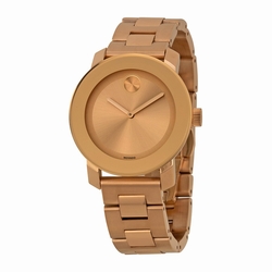 Movado 3600342 Unisex Quartz Rose Gold-tone Stainless Steel