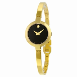 Movado 0606999 Bela Ladies Quartz Yellow Gold PVD Stainless Steel
