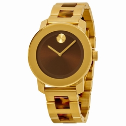 Movado 3600111 Bold Ladies Quartz Gold-tone Stainless Steel