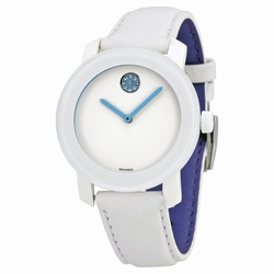 Movado 3600178 Bold Ladies Quartz White TR90 Composite Material