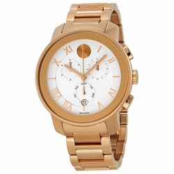 Movado 3600207 Bold Unisex Quartz Rose Gold PVD Stainless Steel