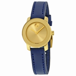 Movado 3600330 Bold Ladies Quartz Yellow Gold IP Stainless Steel