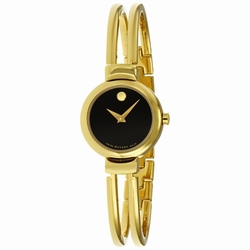 Movado 0606058 Harmony Ladies Quartz Gold-tone Stainless Steel