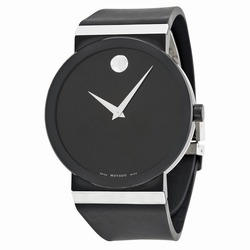 Movado 0606268 Museum Mens Quartz Black PVD Stainless Steel