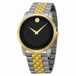 Movado 0606605 Museum Mens Quartz Two-tone Stainless Steel