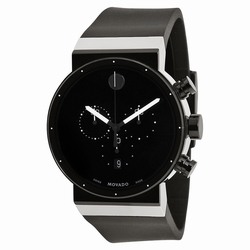 Movado 0606501 Sapphire Mens Quartz Black PVD Stainless Steel