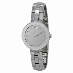 Movado 0606815 Sapphire Ladies Quartz Stainless Steel