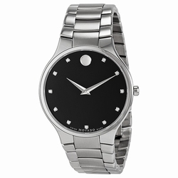 Movado 0606490 Serio Mens Quartz Stainless Steel