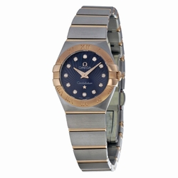 Omega 12320246053001 Ladies Quartz Stainless Steel