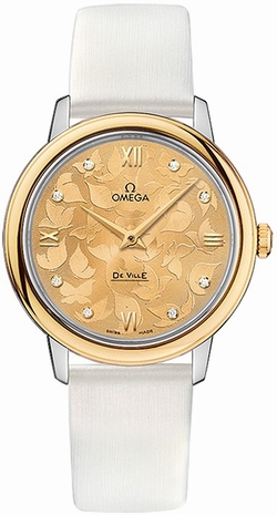 Omega 424.22.33.60.58.001 Ladies Quartz Stainless Steel