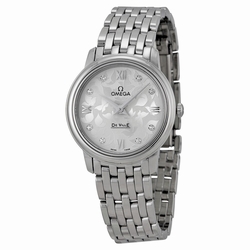 Omega 42410276052001 Ladies Quartz Stainless Steel