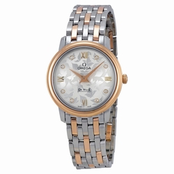Omega 42420276052002 Ladies Quartz Stainless Steel