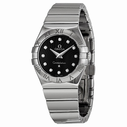 Omega 123.10.27.60.51.002 Constellation Ladies Quartz Stainless Steel