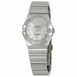 Omega 123.10.27.60.55.002 Constellation Ladies Quartz Stainless Steel