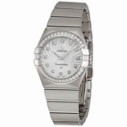 Omega 123.15.27.60.55.002 Constellation Ladies Quartz Stainless Steel