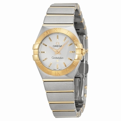 Omega 123.20.24.60.02.002 Constellation Ladies Quartz Stainless Steel
