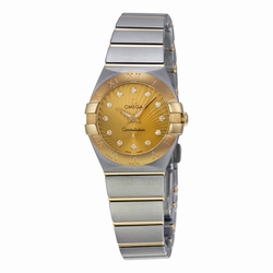 Omega 123.20.24.60.58.001 Constellation Ladies Quartz Stainless Steel