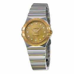 Omega 123.20.27.60.58.002 Constellation Ladies Quartz Stainless Steel
