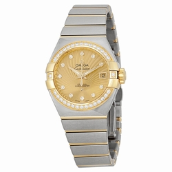 Omega 123.25.27.20.58.001 Constellation Ladies Automatic Stainless Steel