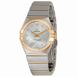Omega 123.25.27.60.52.001 Constellation Ladies Quartz Stainless Steel