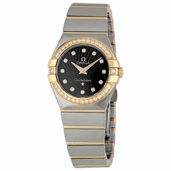Omega 123.25.27.60.63.001 Constellation Ladies Quartz Stainless Steel
