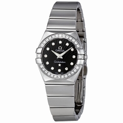 Omega 12315246051002 Constellation Ladies Quartz Stainless Steel