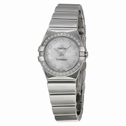 Omega 12315246055003 Constellation Ladies Quartz Stainless Steel