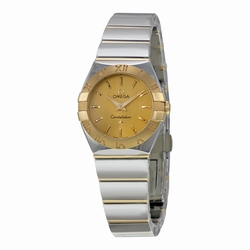 Omega 12320246008002 Constellation Ladies Quartz Stainless Steel